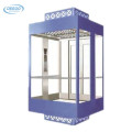 Machine Room Glass Indoor Sightseeing Panoramic Elevator